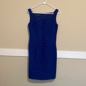 Jones Wear Sleeveless Herringbone Dress